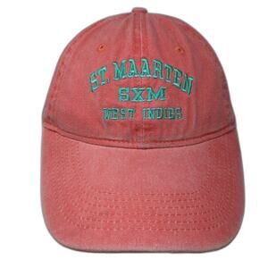 Kaufman St Maarten West Indies SXM Pink One Size Baseball Cap Strapback hat